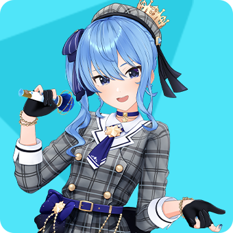 【割引特価】VTuber hololive ホロライブ 星街すいせい 50万人記念ライブグッズ 手島nari先生イラスト Wスエード B2タペストリー タペストリー