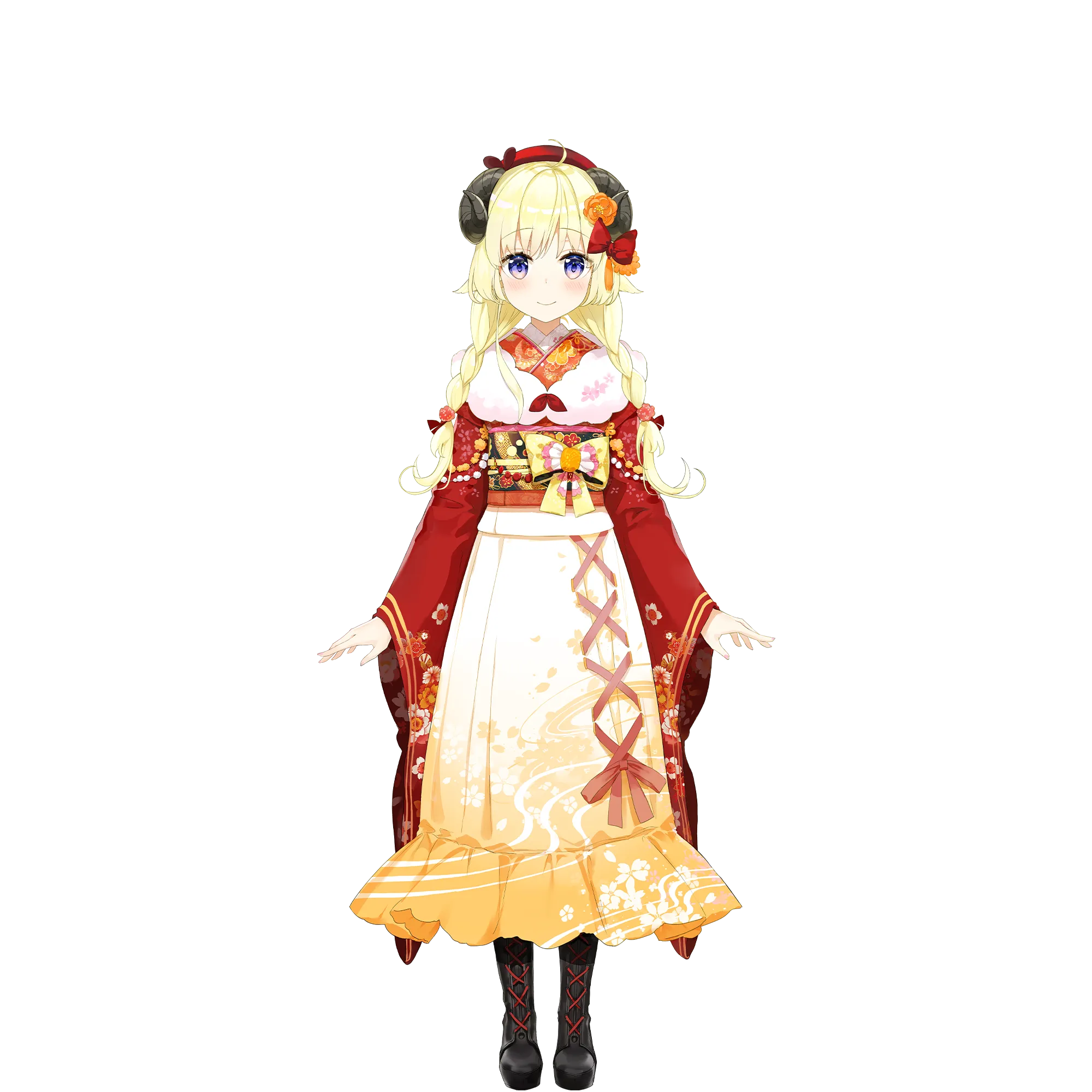 α1 ホロライブ 神社&和傘&振袖 角巻わため スリーブ&プレイマット 角巻わため | 所属タレント一覧 | hololive（ホロライブ）公式サイト
