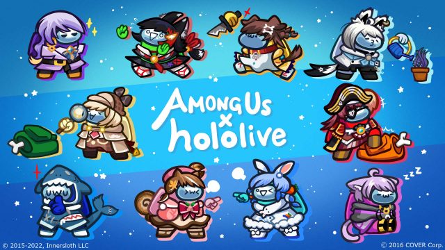 hololive production x Among Us Collaboration Starts on Sept 20th, 2022, NEWS
