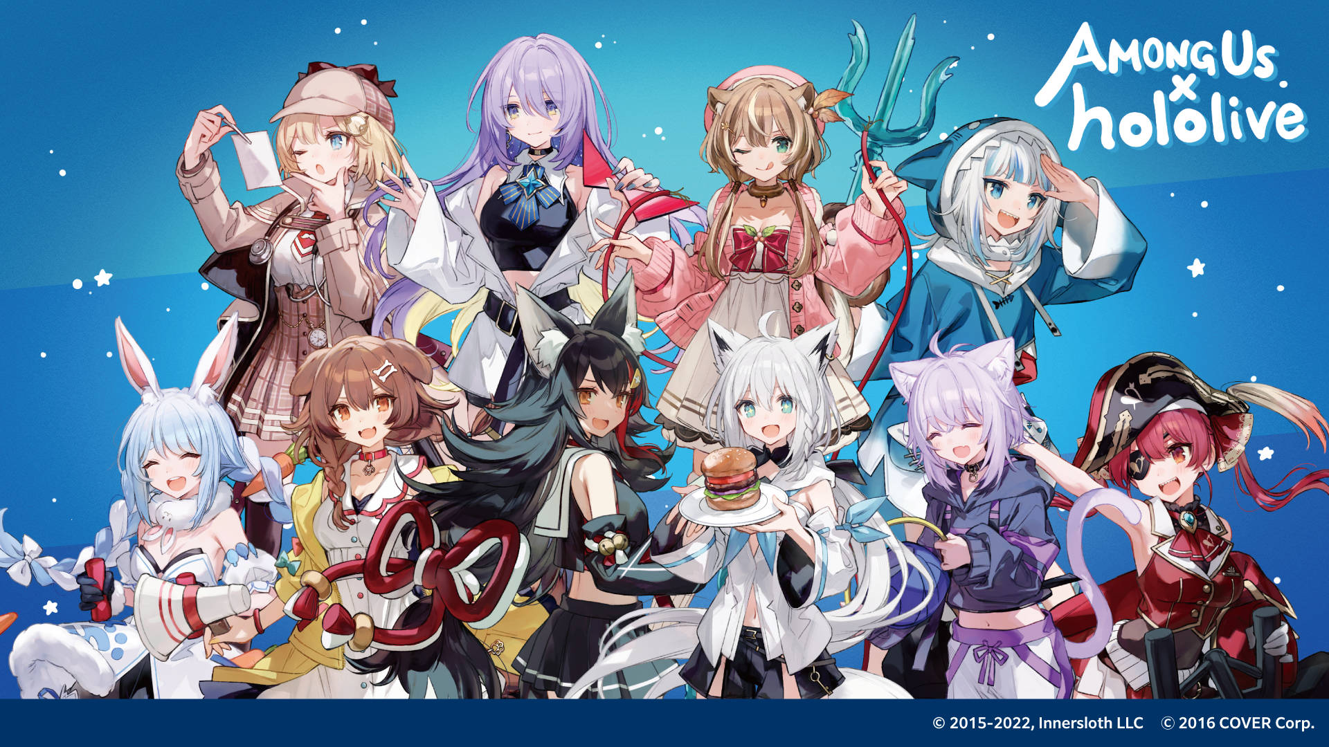 hololive production x Among Us Collaboration Starts on Sept 20th, 2022 |  NEWS | hololive official website