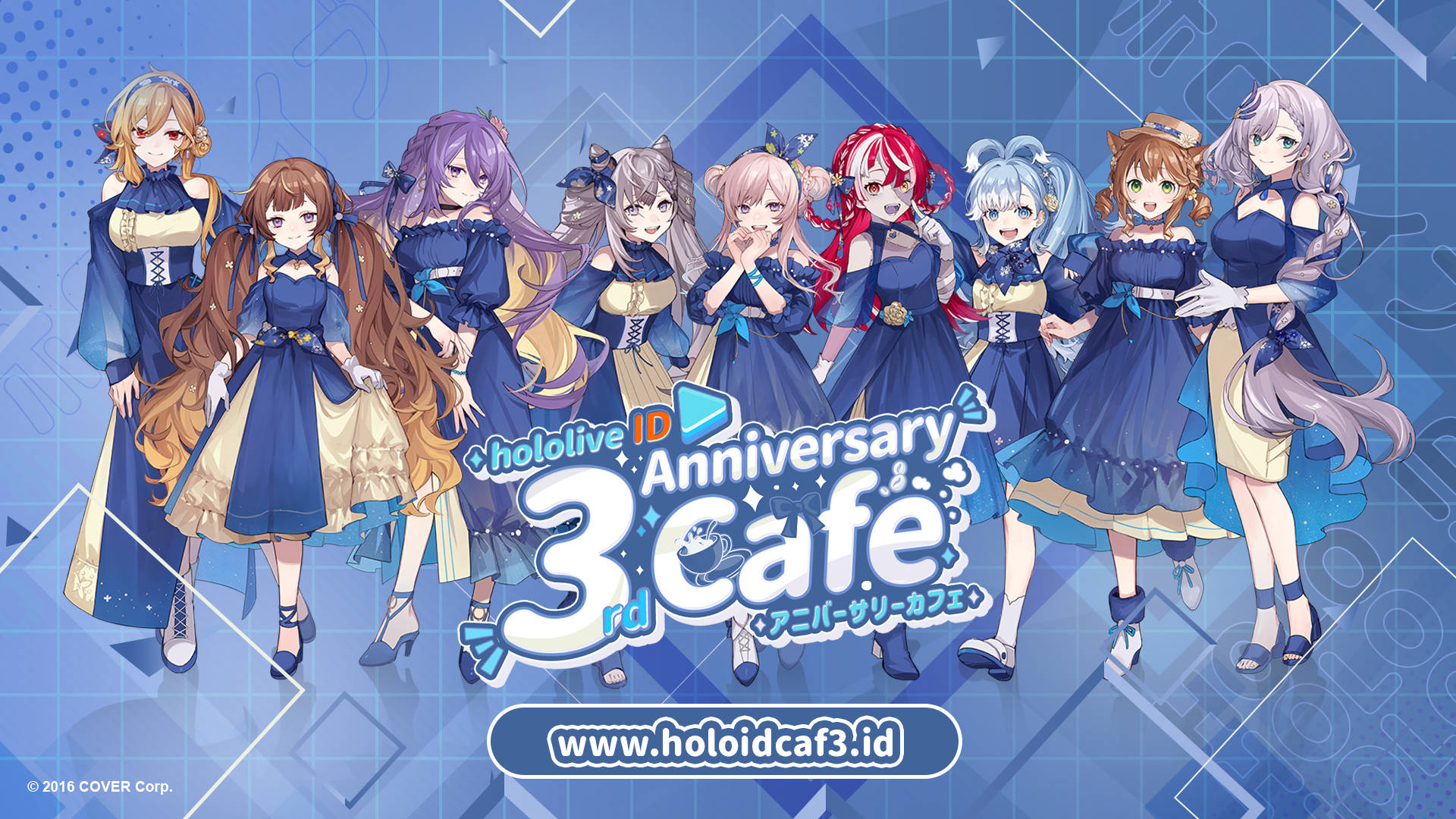 hololive Indonesia 3rd Anniversary Café Opens in Indonesia From May 9th, 2023
