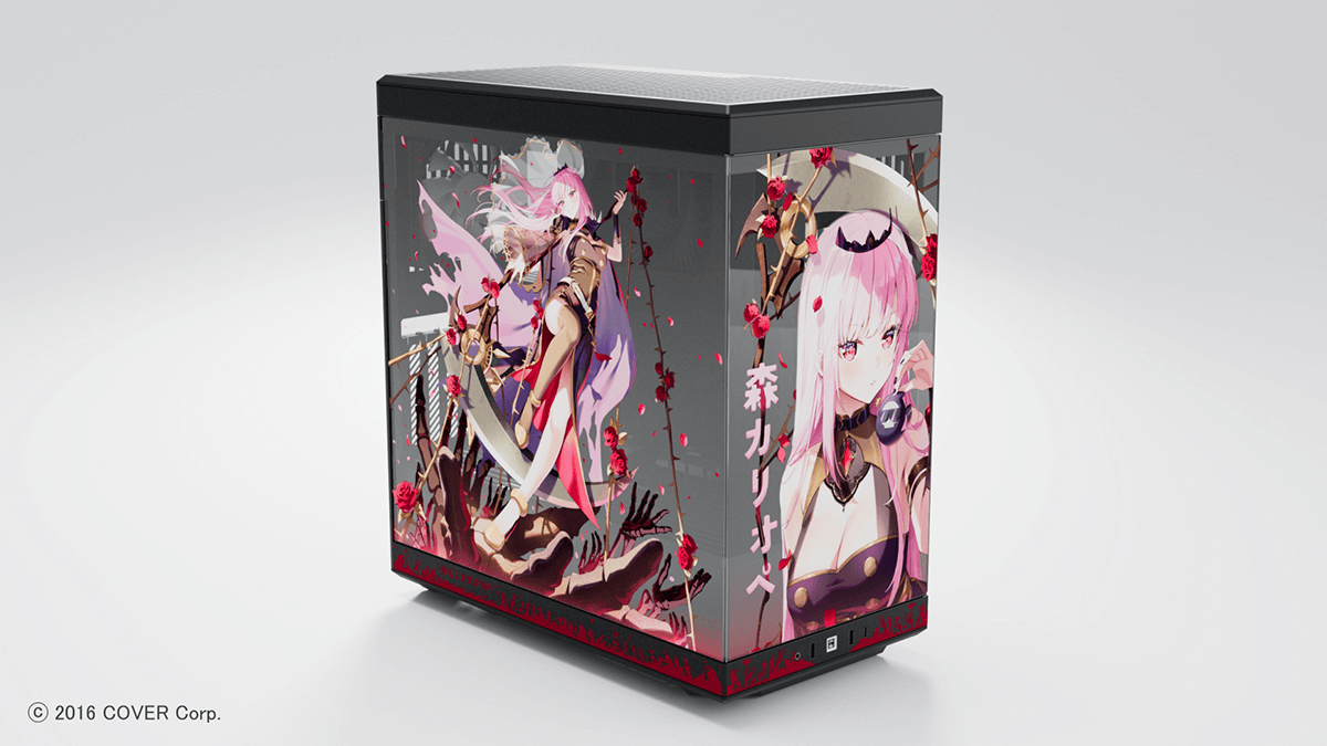 COVER Collaborates with HYTE for  Mori Calliope Limited Edition PC Case and System