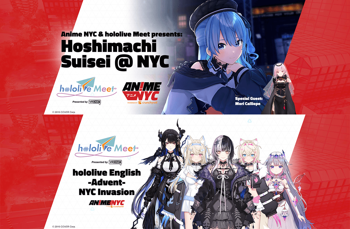 hololive production Announces Appearances at ANIME NYC hololive