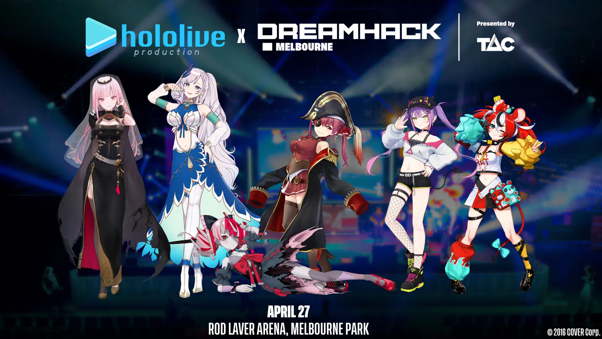 hololive Production To Bring First-Ever Australian Concert to  DreamHack Melbourne on April 27th