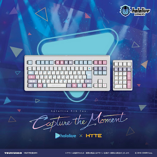 hololive GAMERS – hololive SUPER EXPO 2024 & hololive 5th fes. – Keycap Set is Now Available